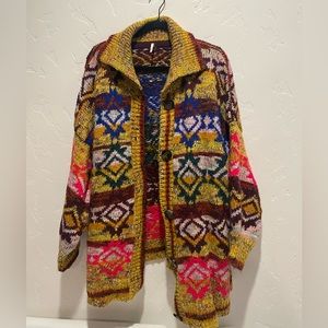 Free people oversized cardigan
